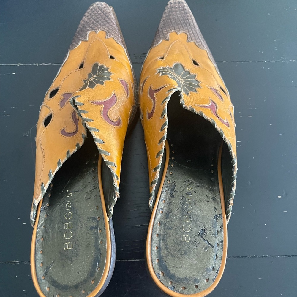 BCBGirl western mule